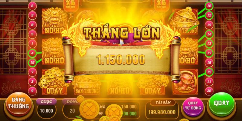 Theo dõi chu kỳ nổ hũ thần tài để chọn được thời điểm đặt cược